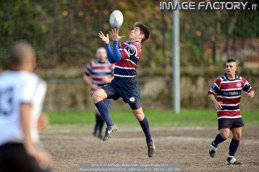 2013-11-17 ASRugby Milano-Iride Cologno Rugby 0210